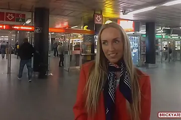 Horny Blonde Agrees To Have Sex - porn video