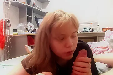 Cutie Jerks Off Cock For The First Time - porn video