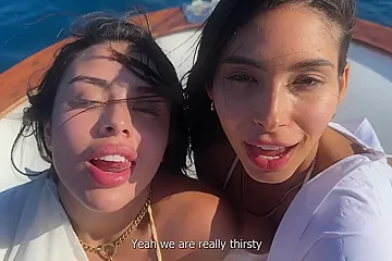 We Seduced A Boat Captain To Obtain His Delicious Cum - porn video
