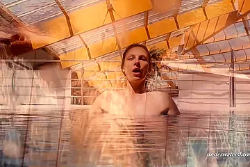 Russian Petite Skinny Beauty Lera Underwater - porn video