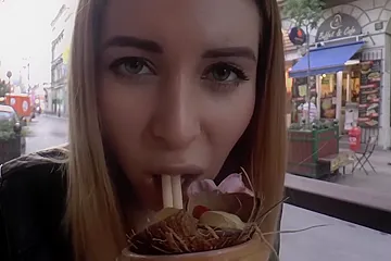 Twistedart Ally Breelsen Being A Bad Girl In Public - porn video