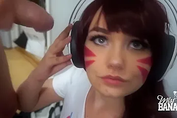 Miss Banana Cumshot Compilation - porn video