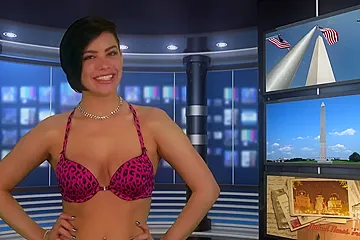 Babes On Tv Show - Blond Hair Babe - porn video