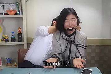 Koreans Try 50 Shades Style Bondage - porn video