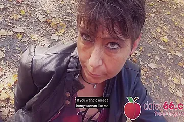 Needy Old Milf - Almost Gilf - Got Public Park Bang In Berlin, Germany (strangers Are Around) - Horny Slut Rubina Found At Full Scene) 25 Min - porn video