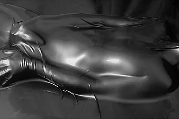 Latex Vacbed Fetish Bondage & Mastrubation For Mistress - porn video
