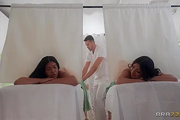 Energetic Mayas Straight Hair Scene - porn video
