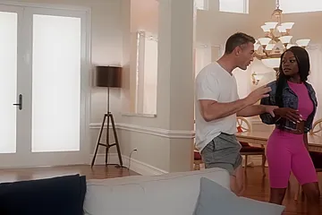 Passionate Black Whore Breathtaking Sex Clip With Charles Dera And Evi Rei - porn video