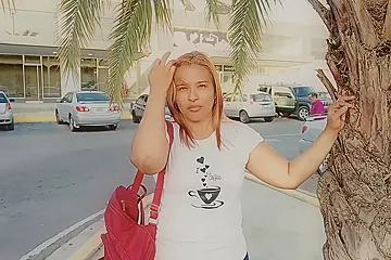 Lucky Guy Gets Gina Halime On The Street And They End Up Fucking - porn video