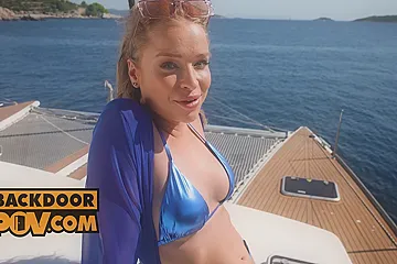 Pov - Fucking Your Hot Rich Wife Alexa Flexy Up The Ass - porn video