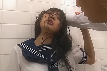Team-102 Stripped The Wet Sheer Uniforms Fucked In The Rain School Girls An Tsujimoto (18+) - porn video