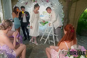 Jane White - Wedding Day - porn video