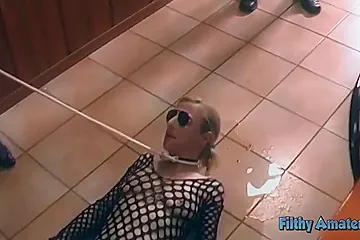 A Bowl Of Cum For The Bitches - porn video