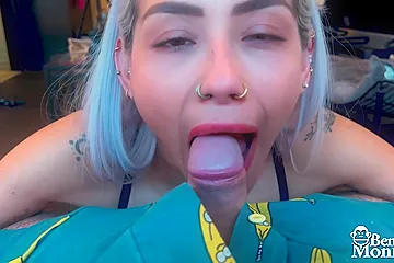 Explosive Blowjob With Veronica Leal - porn video