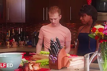 Plastic Ebony Mystique And Alex Jetts Blowjob Sex - porn video