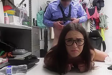 Daisy Pheonix And Mike Mancini In Dark-haired Gal With Glasses Gets Punished For Stealing - porn video