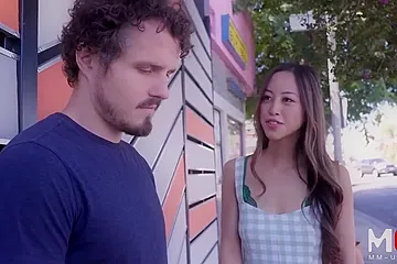 Alexia Anders - Shy Boy With A Hot Asian Girl - porn video