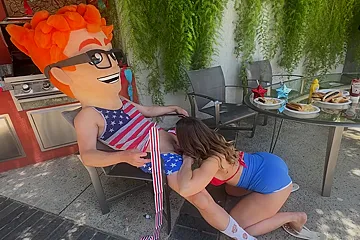 Bangin Burgers And Brunettes: My 4th Of July Blast With Busty Aderes Quin! - porn video