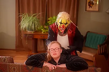 Gibby Le Clown Baise La Salope Bbw Mia Habillee Comme Vos - porn video