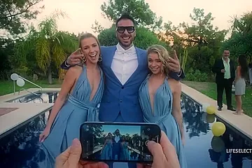 Flexy, Alexis Crystal, Milan Cheek - The Return Of The Wedding Crasher - porn video
