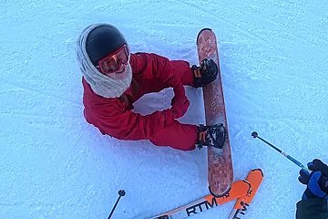 Taught Her How To Snowboard And Then Rewarded Her With A Creampie - porn video