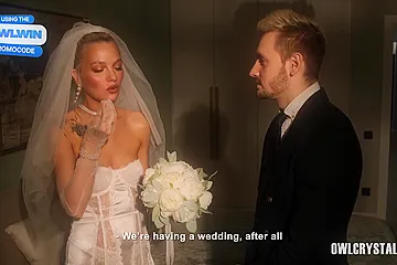 The Luxury Bride Is Left Alone With The Photographer And Cheats On Her Groom - porn video