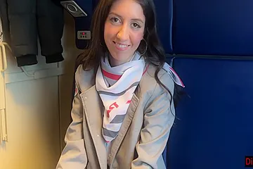 Train Conductor Caught Passenger Jerking Off, But Wasnt Confused And Jumped On His Cock 30 Min - porn video