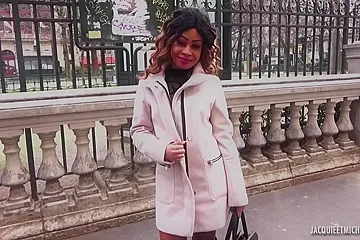 French Ebony Anna 23 Years Old Threesome Dp (720) - porn video