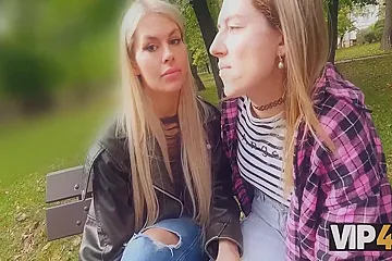 Hot And Playful Blonde Zlata Shine Is Cheating On Her Gf With A Big Boss - porn video