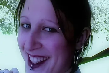 Gothic Brunette Hitchhiker Lou-ann Pays For Ride With Hardcore Anal Sex - porn video