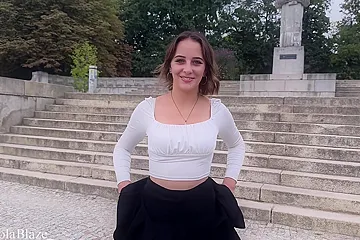 Nauka Historii Z Chuda, Piekna Polska Turystka W Szczecinie - Okazala Sie Byc Dobra W Ruchaniu - porn video