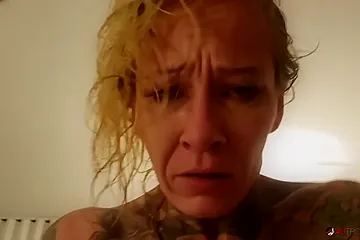 Inked-up, Rough-looking Bitch Amanda Doll Gets Fucked In Pov - porn video