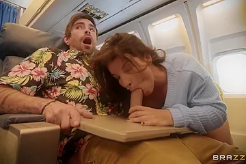 I Fucked Big Tits Babes On The Plane - porn video