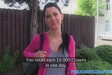 Lolly Screwing A Large Rod In The Bushes - porn video