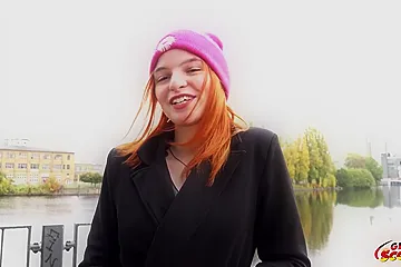 First Anal Sex At Pickup Casting With Skinny Redhead Foxy Icegram - porn video