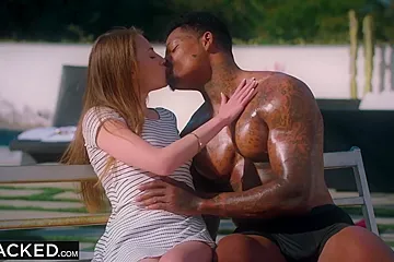 Shes Always Wanted His Big Black Penis But Was Too Shy - porn video