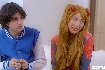 Harley King And Mina Luxx Cosplay 4some Sex - porn video