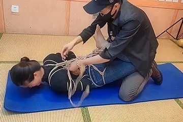 Chinese Tight Hogtie - porn video