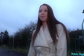 Hardcore For Cash - Amateur Brunette Mishelle Klein - porn video