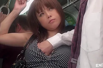 Japanese Sex Public Fetish: Reverse Nanpa On The Bus - porn video