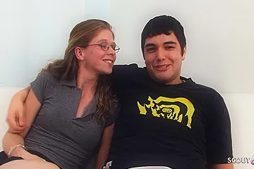 Loser Cuckold Bf Watches His Ginger Nerd Girlfriend Have Sexy With Bbc - porn video