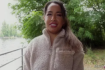 Small Latina Midget Munequita Enfadada Talk To Big Dick Casting Fuck - porn video