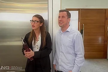 Realtor Sells The House & Her Cunt - porn video