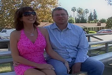 Skinny Bitch Gags On A Monster Cock ; Gets Fucked To A Mouth Cumshot - porn video