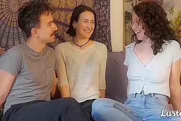 Josie Gets Double Penetrated For The First Time - porn video