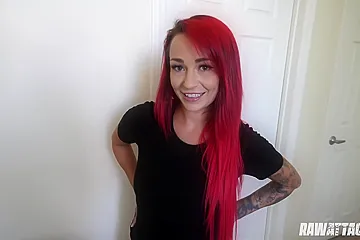 Tattooed Beauty Demi Rhoades Teases Her Friend To Make Sex Video - porn video