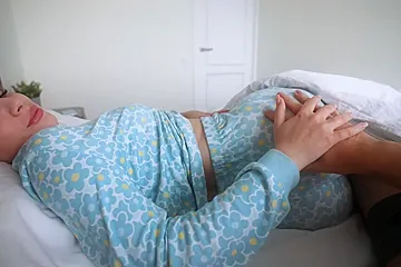 Relentless Blonde Busty Stepmother Fucked And Creampied - porn video