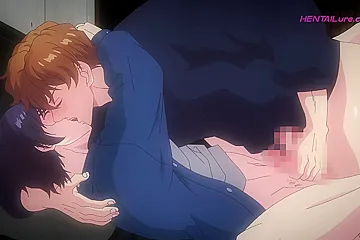Ready for slurpy kisses and ass overflow on a sweaty uke? HENTAI ANIME - porn video