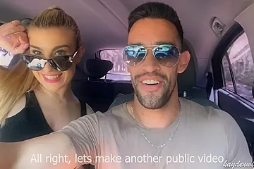 Risky Public Sex By The Roadside - porn video