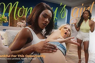 Spankful For This Opportunity - Mocha Menage, Coco Lovelock And Ana Foxxx - porn video